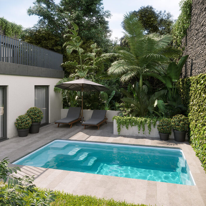 Piscina Petita Rectangular Sky 4