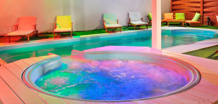 Jacuzzi Bubble 2 desbordant