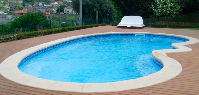 Piscina el·líptica fons inclinat Elipsa 800