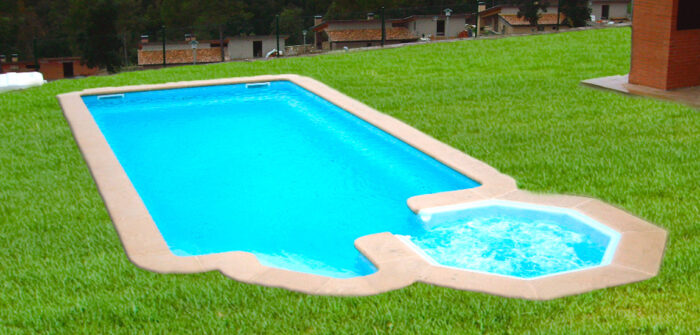 Piscina con jacuzzi Ibiza