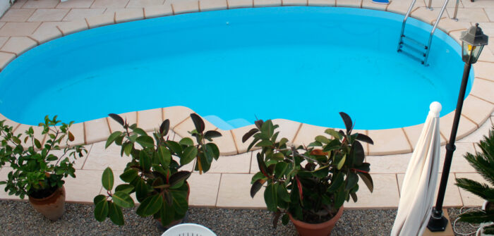 Piscina el·líptica Lisboa (6,40×2,40x3m.)