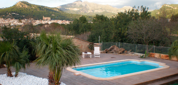 Piscina clàssica amb fons inclinat Roma